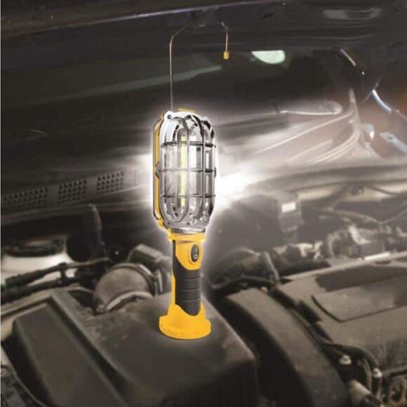 Ultra-Bright LED 8.35 in. Yellow Cordless Work Light Lamp - Picture 2 of 5